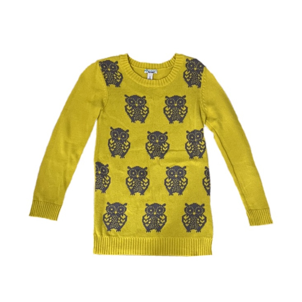 Old Navy Owl Print Sweater